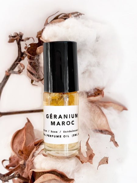 GÉRANIUM MAROC Perfume Oil • (5ml/10ml)