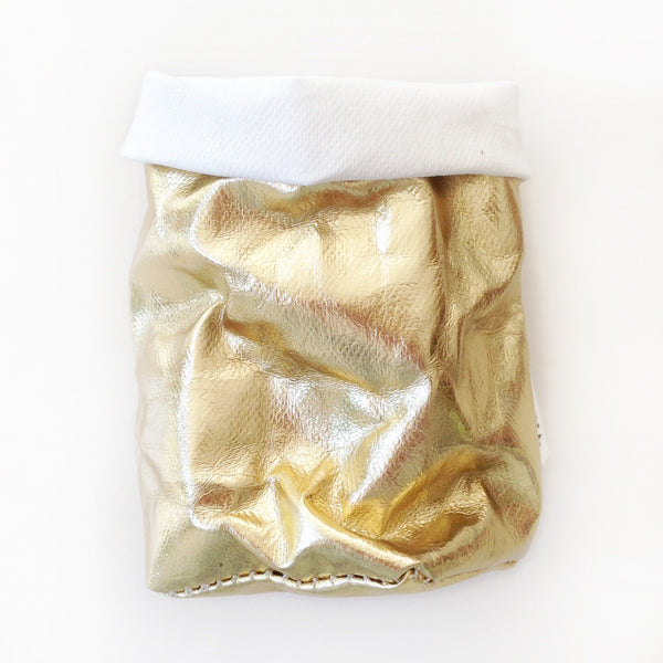 Uashmama Bag LARGE PLUS (Gold/White) • LAST ONE